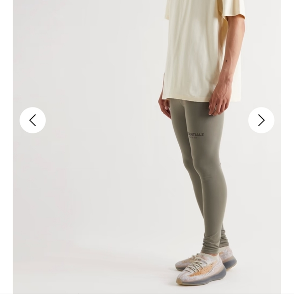 Fear of God Essentials Logo Print Stretch Jersey Sweatpants - Picture 5 of 5